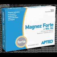 MAGNESIUM FORTE + Wit. B6 APTEO x 30 capsules UK