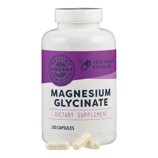 MAGNESIUM GLYCINATE Vimergy Capsules, Ginger & Turmeric, L-Lysine UK
