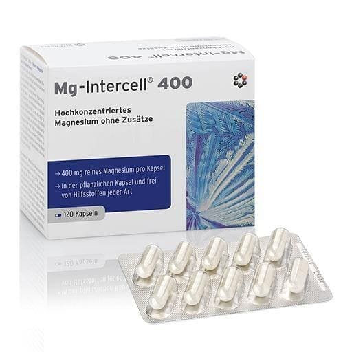 Magnesium MG-INTERCELL 400 capsules 60 pcs UK