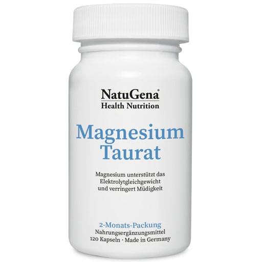 MAGNESIUM TAURATE high dose, vegan capsules UK