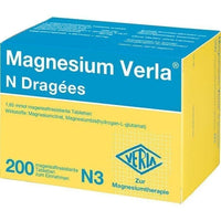 MAGNESIUM Verla, magnesium citrate Dragees UK