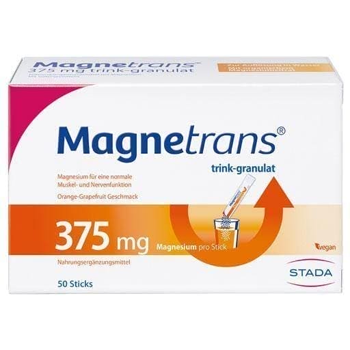 MAGNETRANS 375 magnesium drink granules UK