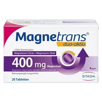 MAGNETRANS duo-aktiv 400 mg Magnesium UK