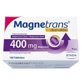 MAGNETRANS duo-aktiv 400 mg Magnesium UK