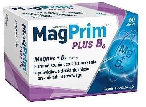 MagPrim Plus B6 x 60 tablets UK