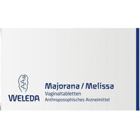 MAJORANA, MELISSA vaginal tablets, vaginal and perianal mucosa, vaginal itch UK