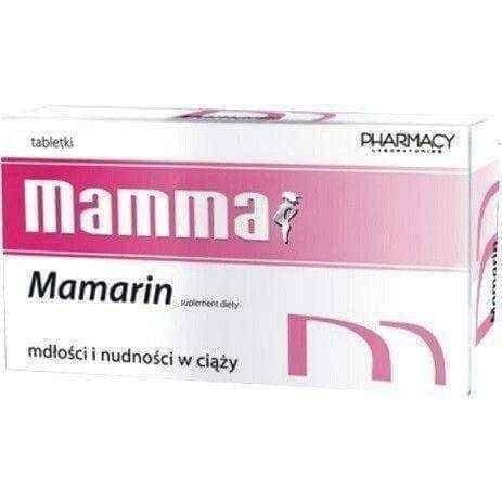 MAMARIN x 30 tablets, nausea pregnancy UK