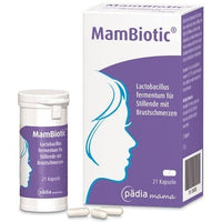 MAMBIOTIC capsules, Lactobacillus fermentum for nursing mothers with breast pain UK