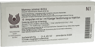 MAMMA SINISTRA GL D 6 ampoules UK