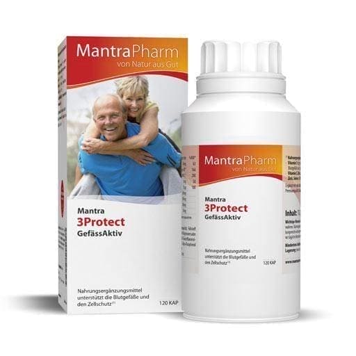 MANTRA 3 Protect GefäßAktiv capsules 60 pcs supplements to strengthen blood vessels UK