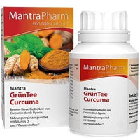 MANTRA green tea turmeric curcuma capsules vitamin D 30 pcs UK