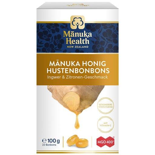 MANUKA HEALTH MGO 400+ Lollipops.Ginger-Lemon UK