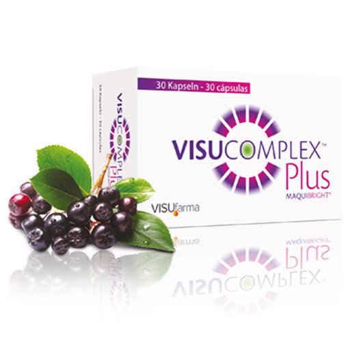 Maqui berry, alpha lipoic acid, vitamin D, VISUCOMPLEX Plus MaquiBright capsules UK