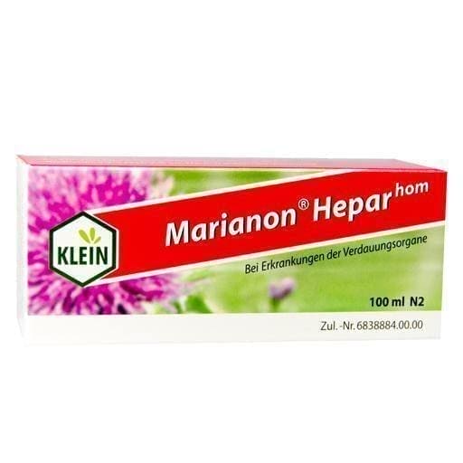 MARIANON Heparhom drops 100 ml celandine, milk thistle UK