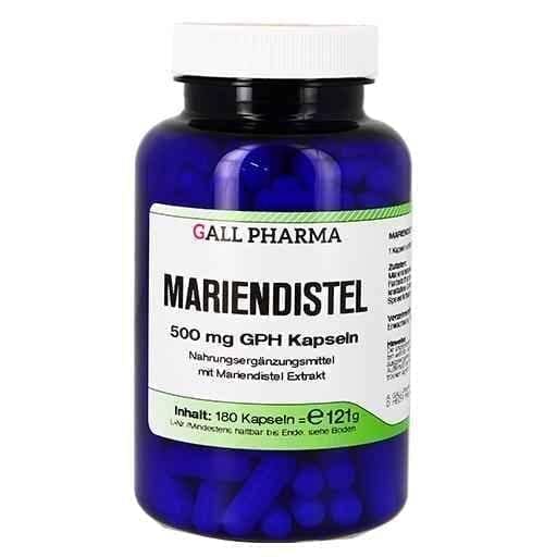 MARIENDISTEL 500 mg GPH MILK THISTLE capsules 180 pcs UK