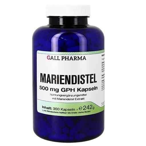 MARIENDISTEL 500 mg GPH MILK THISTLE capsules 360 pcs UK