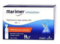 MARIMER Inhalation, Hypertonic sea water for nebulizer UK