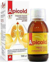 Marshmallow root syrup with honey 100ml APICOLD 1+ UK