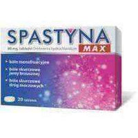 Max Spastyna 0.08 x 20 tablets, CHOLANGITIS UK