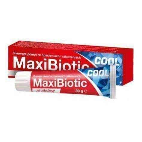 MaxiBiotic Cool Gel 30g, back pain treatment, back pain causes, low back pain, neck pain relief UK