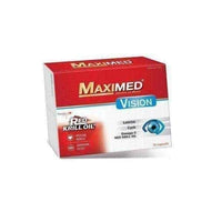 Maximed Vision x 30 capsules, natural omega-3, vitamin b2, lutein UK