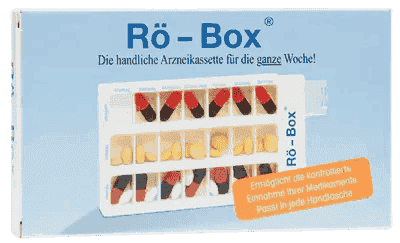 Medication weekly box, RÖWO Box UK