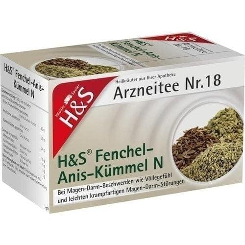 Medicinal tea, H&S fennel anise caraway TEA for gastrointestinal problems UK