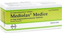 MEDIOLAX Medice enteric coated tablets 50 pc bisacodyl, constipation UK