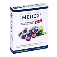 MEDOX Vital capsules 30 pc wild blueberries and black currants UK