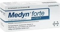 MEDYN forte capsules 30 pc vitamins B6, B12 and folic acid UK