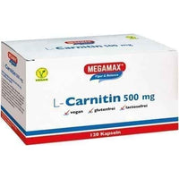 MEGAMAX L-CARNITINE 500 mg capsules 120 pcs UK