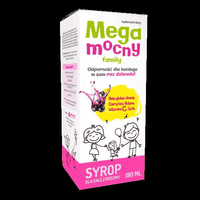 Megamind FAMILY syrup 190ml, beta glucan supplement, lilac extract, immune system supplements 1+ UK