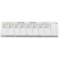 MELIPUL medication dispenser, compartment boxes UK