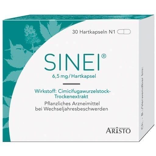 Menopause and anxiety, menstruation, relief of premenstrual symptoms, SINEI hard capsules UK