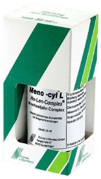 Menopause, Meno-Cyl L Ho-Len-Complex drops UK