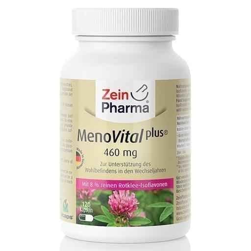 MENOVITAL Plus red clover extract capsules (Rotklee Extrakt Kapseln) 120 pcs UK