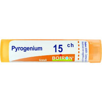 Menstrual bleeding, lochial discharge, diarrhea, vomiting, BOIRON Pyrogenium 15 CH 4g UK