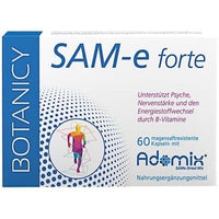 Mental health support, SAM-E FORTE, Rhodiola Rosea, lemon balm, hops UK