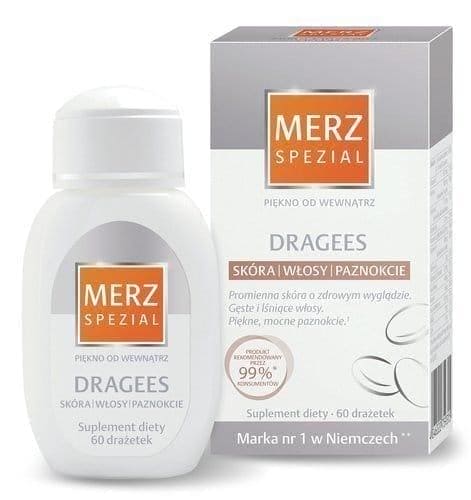 MERZ SPEZIAL Dragees x 60 dragees, best hair skin and nails vitamins UK