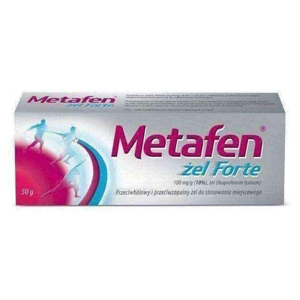 METAFEN Forte gel, arthritis pain, back pain UK