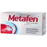 Metafen x 50 tablets, ibuprofen and paracetamol UK