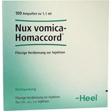 Meteorism, Wind, Flatulence, NUX VOMICA HOMACCORD ampoules UK