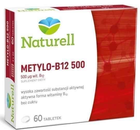 Methyl B-12 500 x 60 tablets UK