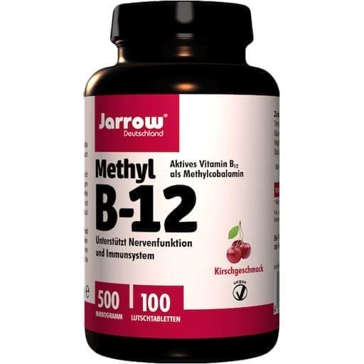 METHYL B-12 500mcg Jarrow Lozenges UK