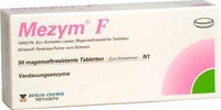 MEZYM F pancreatic enzyme powder tablets 50 pcs UK