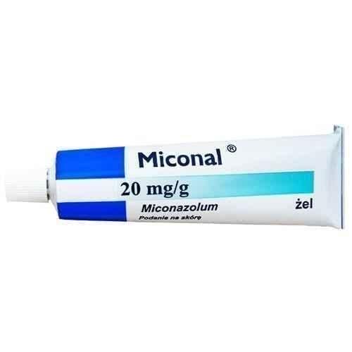 MICONAL 0.02g / 1g gel 30g foot fungal infections UK