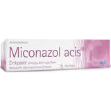 MICONAZOL acis zinc paste, miconazole nitrate UK