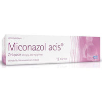 MICONAZOL acis zinc paste, miconazole nitrate UK