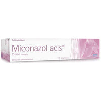 MICONAZOLE acis cream, miconazole nitrate UK