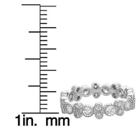 Micro pave eternity ring UK